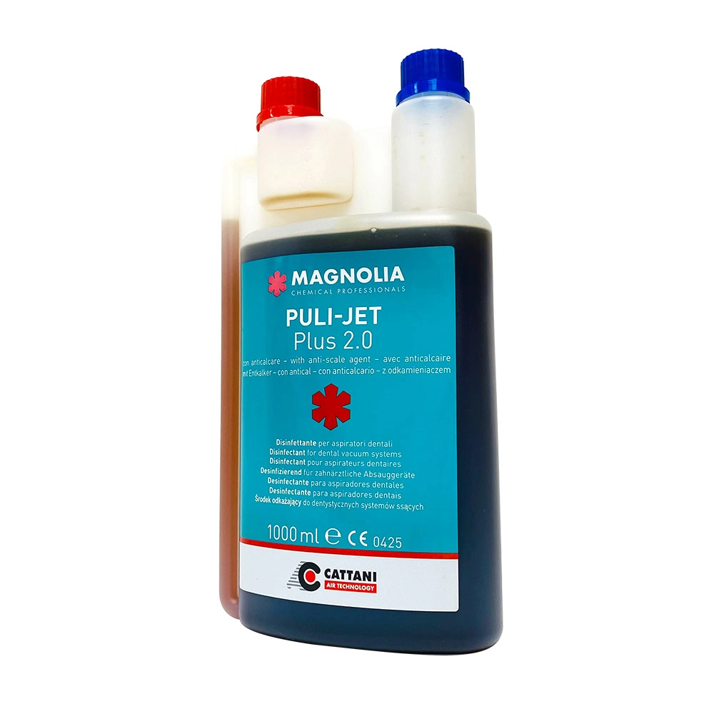 Cattani Puli Jet Plus 2.0 Antifoaming Cleaner (4 x 1 litre bottles) 060922