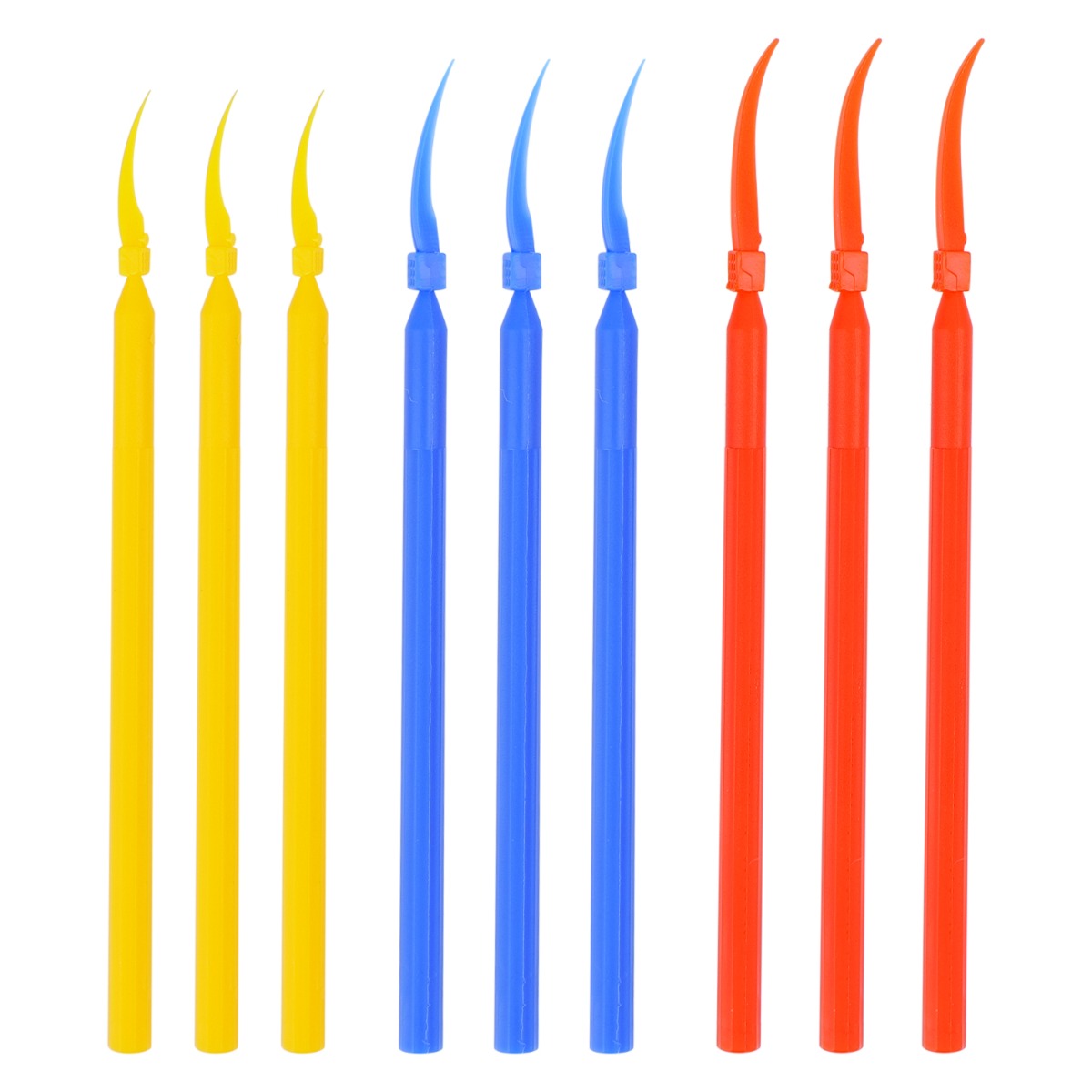 Dental Poly Wedges with Long Handle