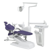New Dental chair with LED operating light
