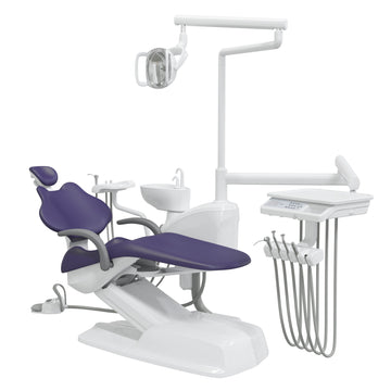 New Dental chair with LED operating light