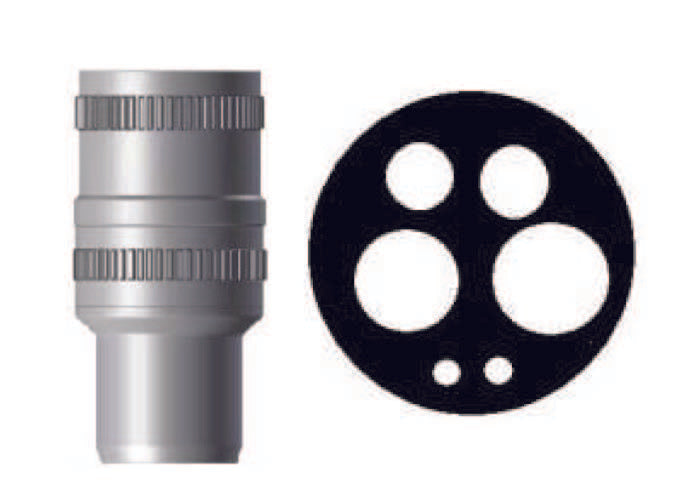 Fibre Optic, 6 Hole Hose With Water Regulator Surf