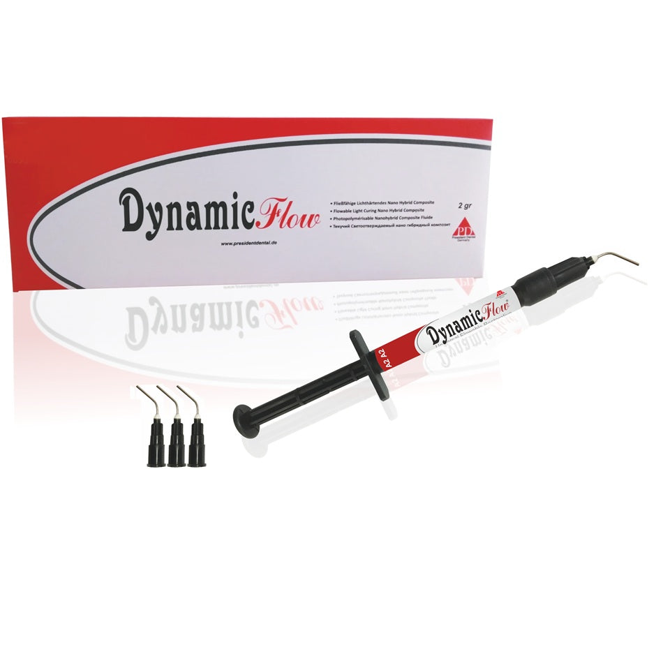 DYNAMIC FLOW REFILL SYRINGE - Light Cure Flowable Composite SHADE A2