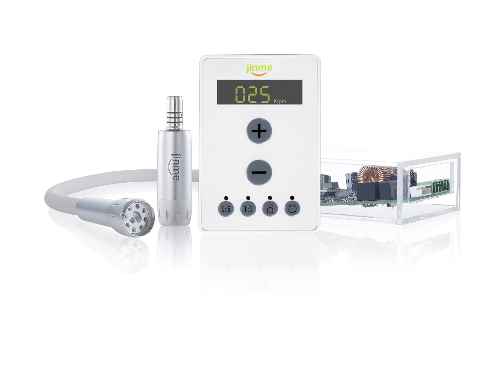 dental high speed electronic micromotor built into the dental chair