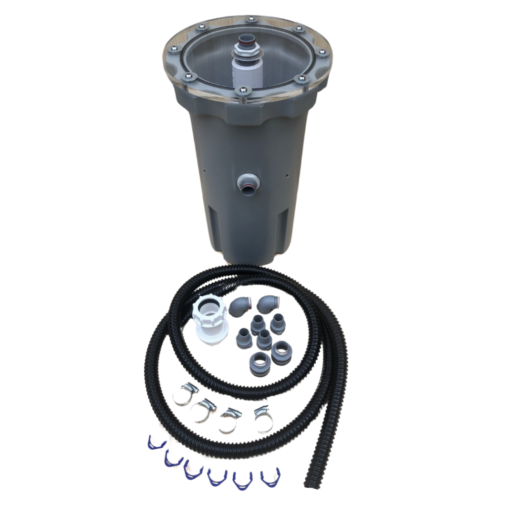 Gravitational Amalgam Separator Clear Lid – Size 2