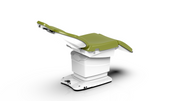 Knee break compact dental chair