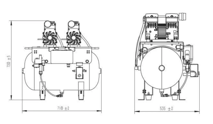 Ajax AT400 Air Compressor *7 year Warranty