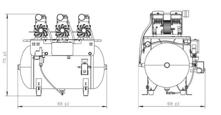 Ajax AT600 Air Compressor *7 Year Warranty