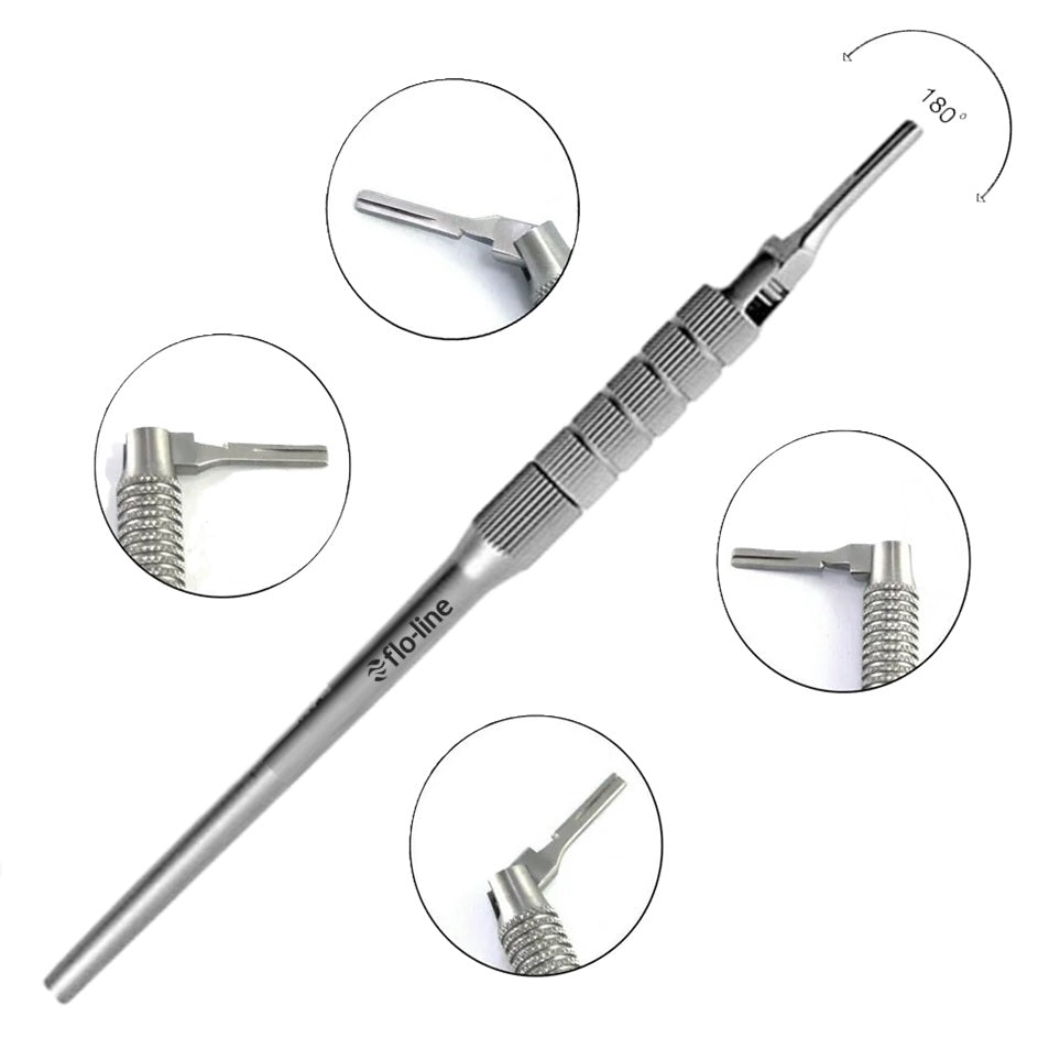 FLO-LINE Scalpel Handle - Rotatable