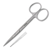 FLO-LINE Iris Scissors - Straight 11.5CM