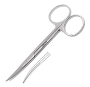 FLO-LINE Iris Scissors Curved 11.5CM