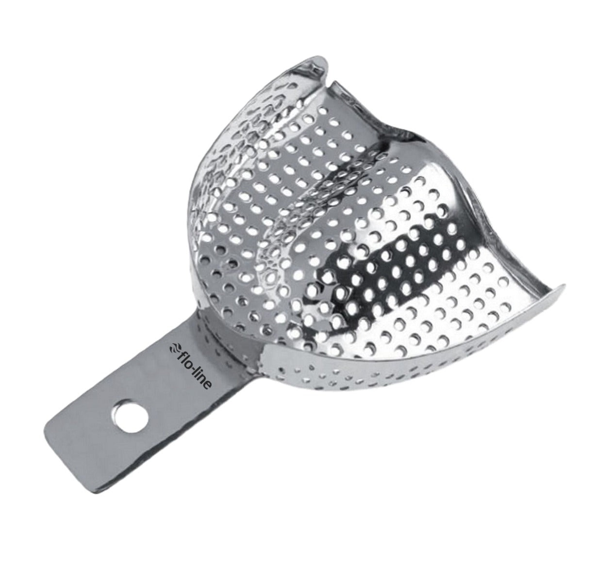 FLO-LINE Impression Tray W/O Rim Upper, Perforated, Medium