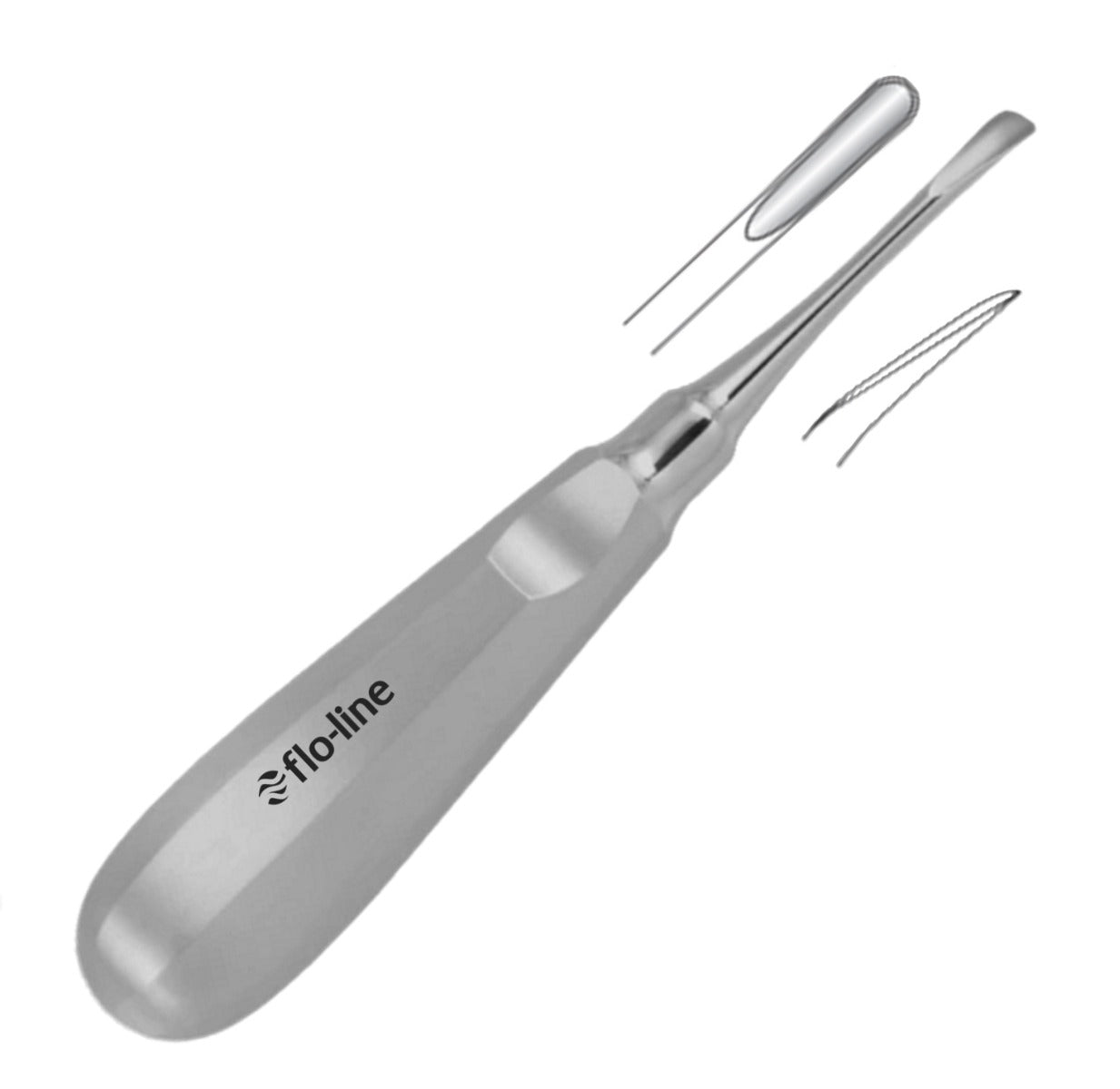 FLO-LINE Luxator 5MM W/ Groove - Curved Tip