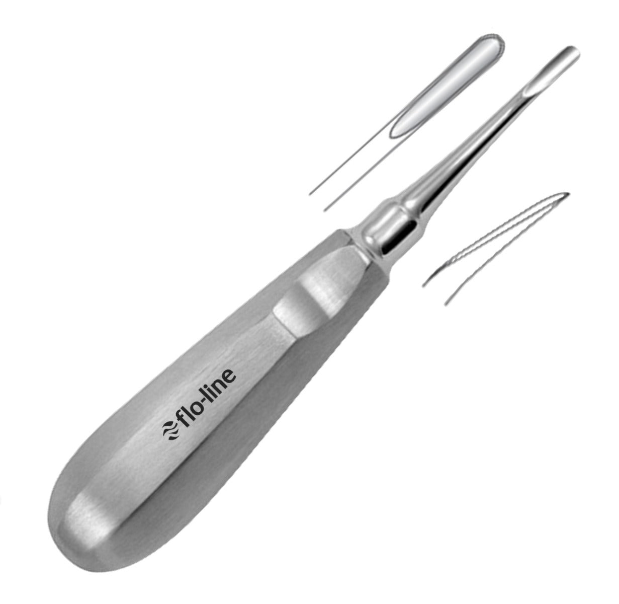 FLO-LINE Luxator 4MM W/ Groove - Curved Tip