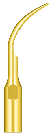 Piezo Endo scaler tip ED1T Gold