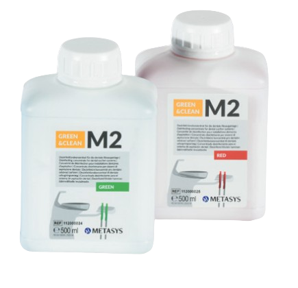 GREEN & CLEAN M2 Disinfection and cleaning of suction systems and amalgam separators