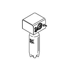 Asepsis Self-Contained Deluxe Single Water System with 2 Litre Bottle DCI 8184