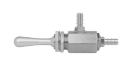 Extended 3-Way Momentary Toggle Valve with Aluminium Toggle DCI 7009