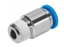 Push Fit Straight Adaptor 6mm - 1/8 BSP